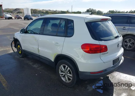 2013 Volkswagen Tiguan S z USA, uszkodzony, nr VIN WVGAV3AX5DW594893